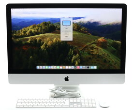 Apple iMac Retina 5K 27インチ 2020 Core i7-10700K 3.8GHz 40GB 1TB(APPLE SSD) Radeon Pro 5500 XT 5120x2880ドット macOS Sonoma 小難 【中古】【20240517】
