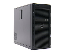 DELL PowerEdge T130 Xeon E3-1270 v5 3.6GHz 16GB 2TBx2台(SATA3.5インチ/RAID1構成) PERC S130 【中古】【20240605】