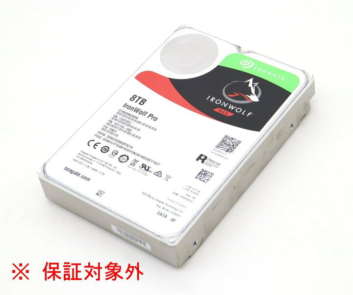 楽天市場】◇【JUNK】Seagate IronWolf Pro ST8000NE0004 8TB/3.5 