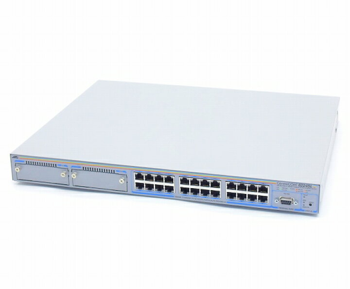楽天市場】Allied Telesis CentreCOM 8224SL 24ポート10/100BASE-T搭載 