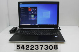 hp ProBook 450 G5 Core i3 7020U 2.3GHz/8GB/256GB(SSD)/15.6W/FWXGA(1366x768)/Win10【中古】【20230427】