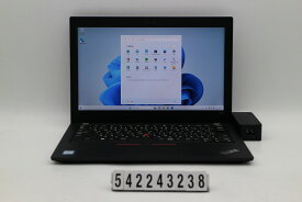 Lenovo ThinkPad X280 Core i3 8130U 2.2GHz/8GB/128GB(SSD)/12.5W/FHD(1920x1080)/Win11【中古】【20240420】