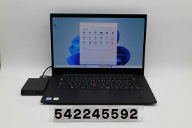 Lenovo ThinkPad P1 Gen2 Xeon E-2276M 2.8GHz/32GB/512GB(SSD)/15.6W/4K(3840x2160) タッチパネル/Win11/Quadro T2000【中古】【20240418】