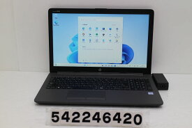 hp 250 G7 Core i3 8130U 2.2GHz/8GB/256GB(SSD)/Multi/15.6W/FWXGA(1366x768)/Win11【中古】【20240529】