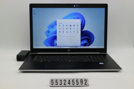 hp ProBook 470 G5 Core i7 8550U 1.8GHz/16GB/256GB(SSD)+1TB/17.3W/FHD(1920x1080)/Win11/GeForce 930MX【中古】【20240525】