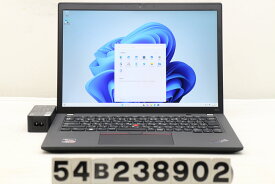Lenovo ThinkPad X13 Gen2 Ryzen5Pro 5650U 2.3GHz/8GB/256GB(SSD)/13.3W/FHD(1920x1080)/Win11【中古】【20231226】