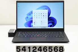 Lenovo ThinkPad X1 Carbon 8th Gen Core i5 10210U 1.6GHz/8GB/256GB(SSD)/14W/FHD(1920x1080)/Win11【中古】【20240319】