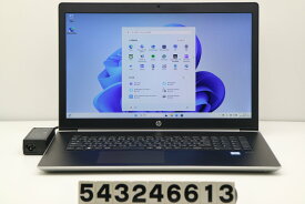 hp ProBook 470 G5 Core i5 8250U 1.6GHz/8GB/256GB(SSD)/17.3W/WXGA++(1600x900)/Win11/GeForce 930MX【中古】【20240403】