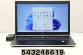 hp ProBook 470 G5 Core i5 8250U 1.6GHz/8GB/256GB(SSD)/17.3W/WXGA++(1600x900)/Win11/GeForce 930MX【中古】【20240403】