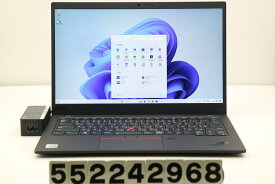 Lenovo ThinkPad X1 Carbon 8th Gen Core i5 10210U 1.6GHz/8GB/256GB(SSD)/14W/FHD(1920x1080)/Win11【中古】【20240411】