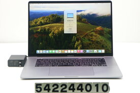 Apple MacBook Pro A2141 2019 スペースグレイ Core i9 9980HK 2.4GHz/32GB/1TB(SSD)/16W/WQXGA/Radeon Pro 5500M【中古】【20240528】