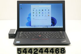 Lenovo ThinkPad X280 Core i7 8650U 1.9GHz/8GB/256GB(SSD)/12.5W/FWXGA(1366x768)/Win11【中古】【20240522】