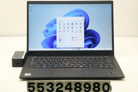 Lenovo ThinkPad X1 Carbon 8th Gen Core i5 10210U 1.6GHz/8GB/256GB(SSD)/14W/FHD(1920x1080)/Win11【中古】【20240529】