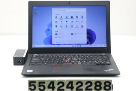 Lenovo ThinkPad X280 Core i3 8130U 2.2GHz/8GB/256GB(SSD)/12.5W/FWXGA(1366x768)/Win11【中古】【20240529】