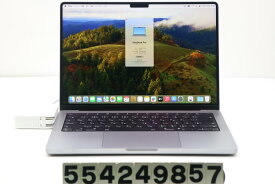 Apple MacBook Pro A2442 2021 スペースグレイ Apple M1 Pro/16GB/500GB(SSD)/14.2W/(3024x1964)/macOS Sonoma【中古】【20240529】