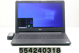 DELL Vostro 15 3568 Core i5 7200U 2.5GHz/8GB/256GB(SSD)/Multi/15.6W/FHD(1920x1080)/Win10【中古】【20240607】