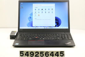 Lenovo ThinkPad E590 Core i3 8145U 2.1GHz/16GB/256GB(SSD)+1TB/15.6W/FWXGA(1366x768)/Win11【中古】【20251111】