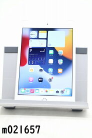 白ロム SIMフリー au SIMロック解除済 Apple iPad mini4 Wi-Fi+Cellular 64GB iPadOS15.8 シルバー MK732J/A 初期化済 【m021657】【中古】【K20240117】