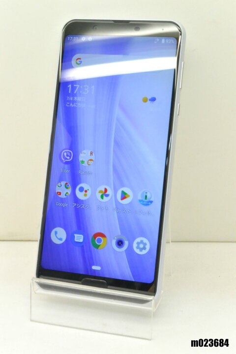 楽天市場】白ロム 楽天モバイル SIMフリー SHARP AQUOS sense3 plus 