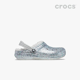 クロックス サンダル 《Ks》 Classic Lined Glitter Clog K クラシック ラインド グリッター クロッグ キッズ 《キッズ》