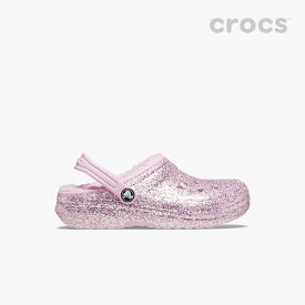 クロックス サンダル 《Ks》 Classic Lined Glitter Clog T クラシック ラインド グリッター クロッグ トドラー 《キッズ》