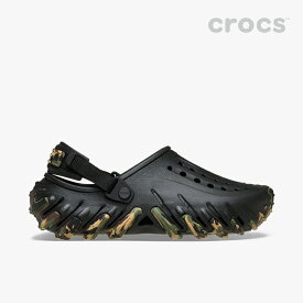 クロックス サンダル 《Ux》 Echo Camo RO Clog ブラック/マルチ 《メンズ靴 レディース靴》
