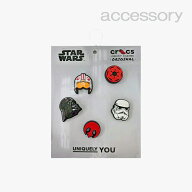 シューズ アクセサリー 《クロックス チャーム》 Star Wars Symbols 5Pck #10017260