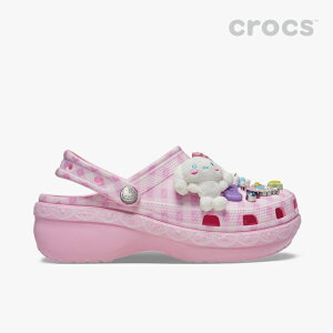 �N���b�N�X �T���_�� �sWs�t Hello Kitty&Friend Classic Platform Clog �n���[�L�e�B �A���h �t�����Y �N���V�b�N �v���b�g�t�H�[�� �N���b�O �s�����Y�C ���f�B�[�X�C�t
