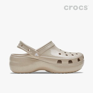 �N���b�N�X �T���_�� �sWs�t Classic Platform Ultra Shine Clog �N���V�b�N �v���b�g�t�H�[�� �E���g�� �V���C�� �N���b�O �s�����Y�C ���f�B�[�X�C�t