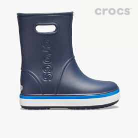 クロックス サンダル 《Ks》 Crocband Rain Boot Kids クロックバンド レインブーツ キッズ 《キッズ》