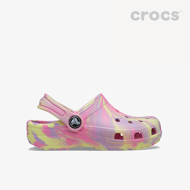 Crocs Unisex Kids Classic Marbled Clog K Sneaker 