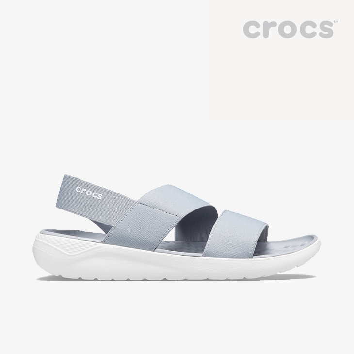 crocs off white