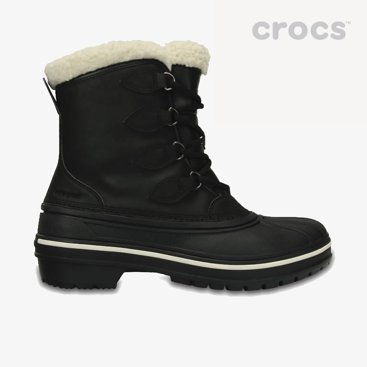 -40% クロックス《レディース》オールキャスト 2.0 ブーツ 販売期間 限定のお得なタイムセール ブラック CROCS Allcast Boot - Black # 5％OFF W