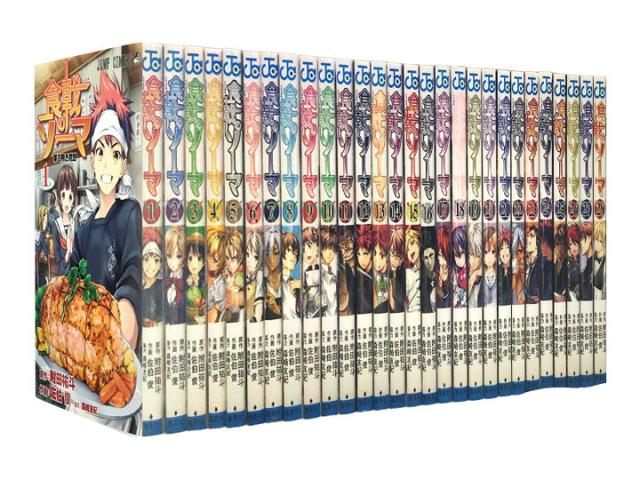 楽天市場】【漫画全巻セット】【中古】食戟のソーマ ＜1〜36巻完結  