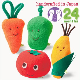 日本製　ラブリーククゥ Coucou 　知育玩具　やさいくん 4個組み 　　 参考月齢 24ヶ月～