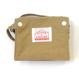 OCEAN&GROUND オーシャンアンドグラウンド 2WAY移動ポケットBAG GOODAY キッズ 子供　男の子　女の子 ベルトに留められるミニポーチ、ミニポシェット、移動ポケット クリップ　ショルダーバッグ　小物入れ　マスク入れ　ポケットポーチ