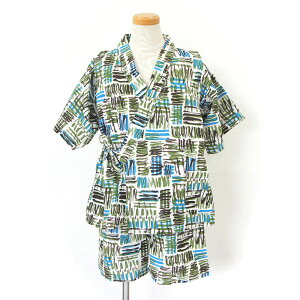 OCEAN&GROUND オーシャンアンドグラウンド 男の子 甚平スーツ 男の子 じんべい 子供服 キッズ かわいい おしゃれ 夏物 部屋着 上下セットアップ 夏祭り