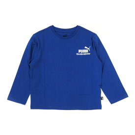 PUMA プーマ ESS+ MID 90S LS　長袖Tシャツ キッズ Tシャツ ジュニア 子供用 スポーツ　トレーニングウェア　部活　運動