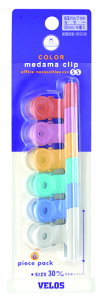 �k���J���[�ڋʃN���b�v�@�����T�C�Y KCS-2544 �x���X �N���b�v