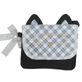 ショルダー付きワイドポシェットポケット ファスナータイプ　クラックス ベルトに留められるミニポーチ　ミニポシェット　移動ポケット　子供用 キッズ 通園　かわいい　キャラクター