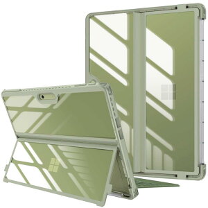 Fintie for Microsoft Surface Pro 11 /10 2024 / 9 / 9 5G 2022 13�C���` �P�[�X �^�C�v�J�o�[ �\�t�gTPU �S�ʕی�^ �X�^���h�ی�@�\�t�� �L�b�N�X�^���h�P�[�X �y�� ���^ �ϏՌ�