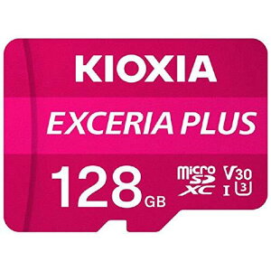 KIOXIA microSD�������J�[�h 128GB �N���X10 UHS�X�s�[�h�N���X3 EXCERIA PLUS KMUH-A128G