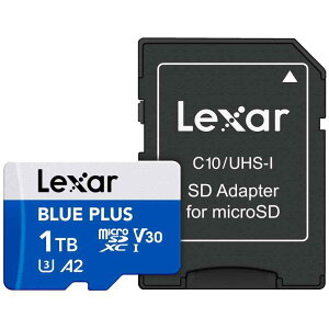 Lexar BLUE PLUS microSDXC UHS-I �J�[�h 1TB