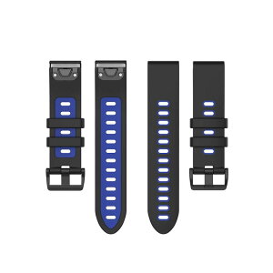 [PINHEN] For Fenix7 / Fenix6 / Fenix5 / Fenix5plus �V���R���� �����o���h 2�F�f�U�C�� 22mm �N�C�b�N�����[�X �ւ��o���h
