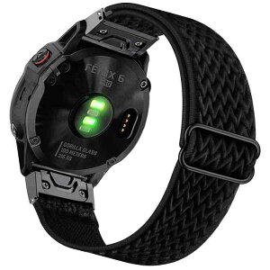 [Ahayo] QuickFit 22mm �����x���g �p�� Garmin Approach S62 / Fenix 8 47mm/epix Pro 47mm ���y�� �_�炩���L�k���̂���i�C�������X�g�o���h�X�g���b�v �ɓK������K�[�~��Fenix 7/