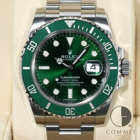 ロレックス サブマリーナー デイト Ref.116610LV ステンレススチール グリーン文字盤 【美品】【腕時計】【送料無料】