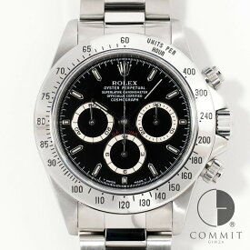 ロレックス デイトナ エルプリメロ Ref.16520 ステンレススチール ブラック文字盤 【中古】【腕時計】【送料無料】