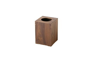 大 ダストボックス ウォールナット インテリア 室内備品 日本製 木製 高級感 ホテル 旅館用備品 シンプルモダン 木目 国産 北欧 和モダン