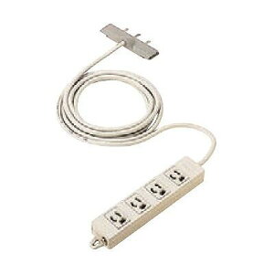 �p�i�\�j�b�N F�^�^�b�v �ڒn2P�����~�߃R���Z���g 4�R�� ���ʃ}�O�l�b�g�t �P�[�u����3m 15A 125V NE23144