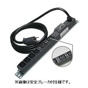 200V�R���Z���g19�C���`���b�N�p6���iC13×4 C19×2�j�R�d�u���[�JVCT�P�[�u�� 5mL6�|20P�t ME8638TA5